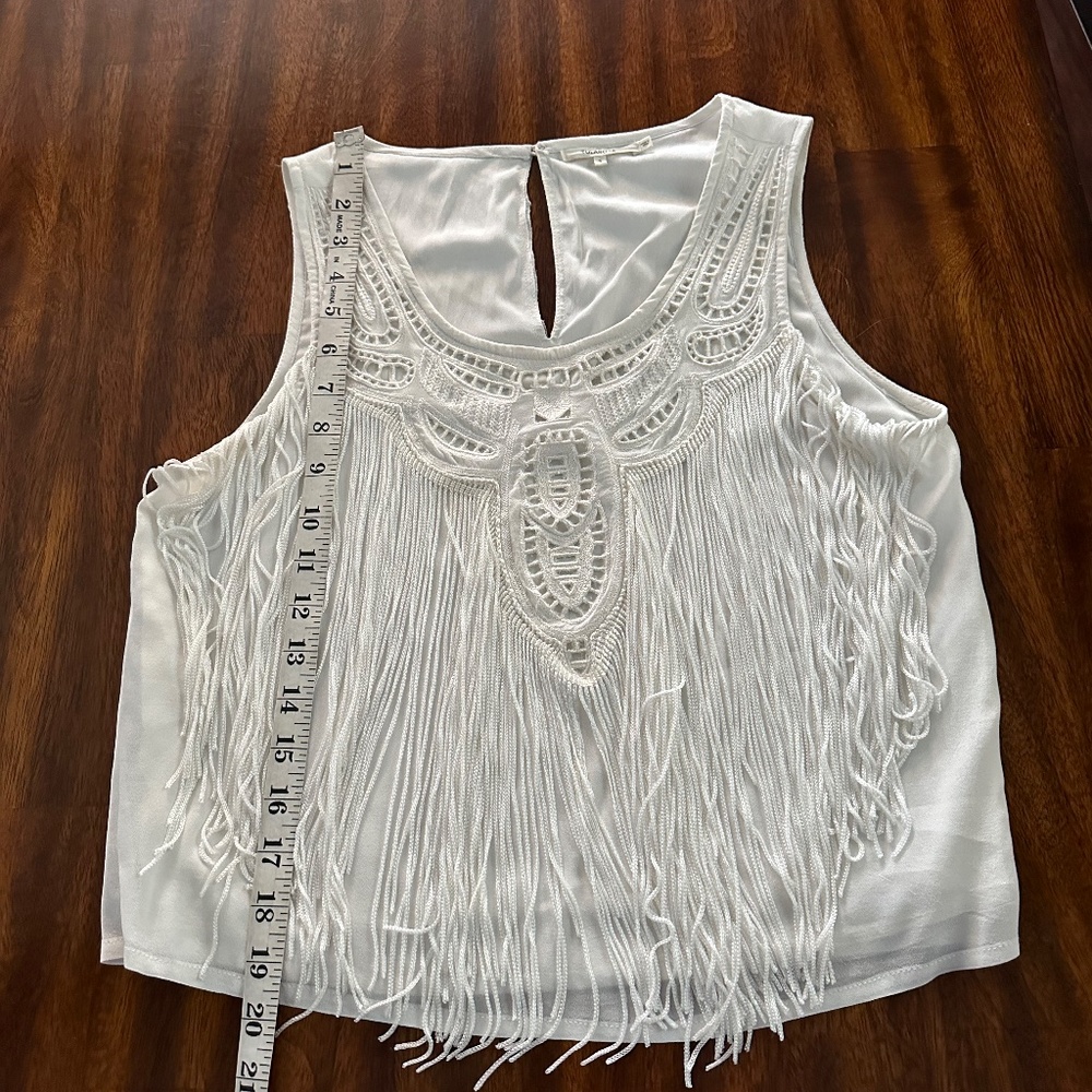 Tularosa Hazel Shell Cami in Ivory - One Size - Picture 9 of 10